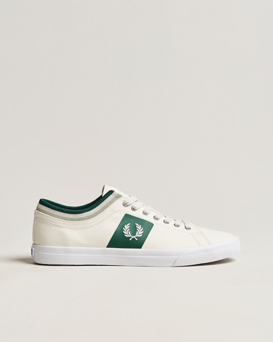Mies |  | Fred Perry | Underspin Tipped Cuff Twill Sneaker Porcelain