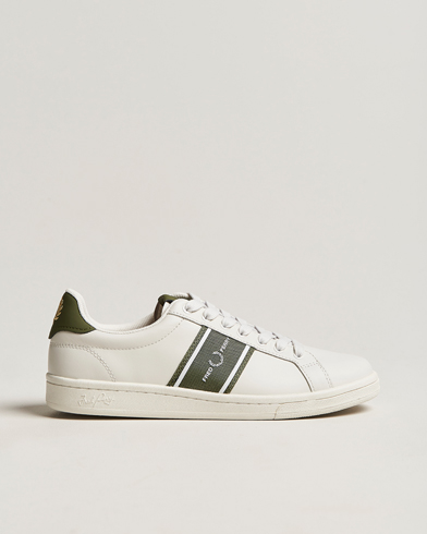 Mies |  | Fred Perry | Graphic Mesh Sneaker Porcelain