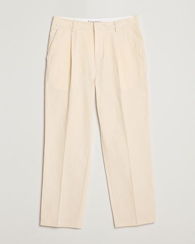 Mies | Orlebar Brown | Orlebar Brown | Beckworth Pleated Cotton Trousers Pebble