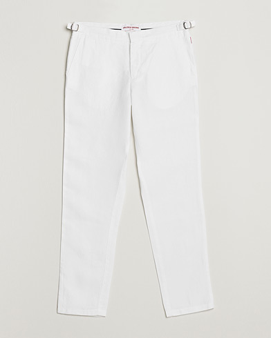 Mies |  | Orlebar Brown | Griffon Linen Trousers White