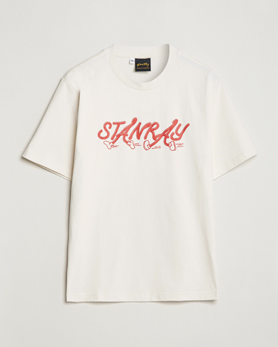 Mies |  | Stan Ray | Running Crew Neck T-Shirt Natural