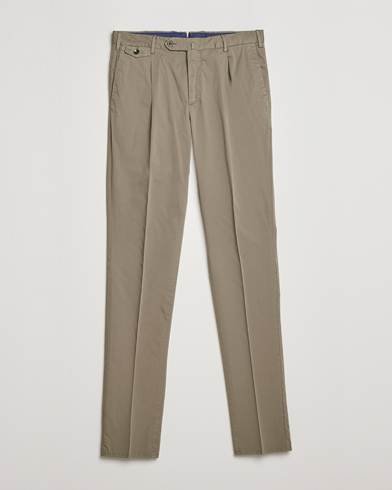 Mies | PT01 | PT01 | Gentleman Fit Cotton Stretch Chinos Taupe