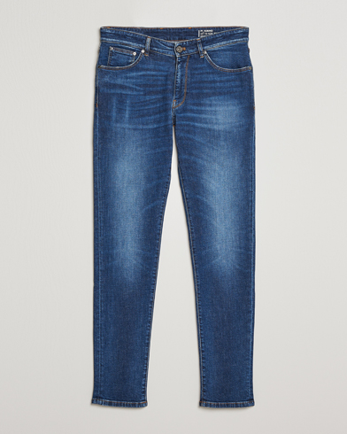 Mies | PT01 | PT01 | Slim Fit Stretch Jeans Blue Wash
