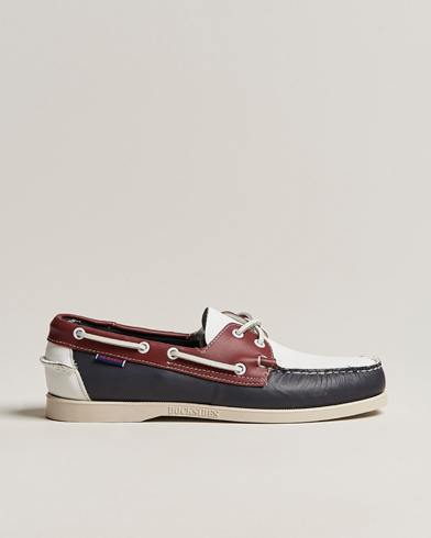 Mies |  | Sebago | Portland Spinnaker Shoe Blue/Red/White