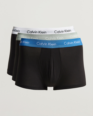 Mies | Calvin Klein | Calvin Klein | Cotton Stretch Trunk 3-Pack Black