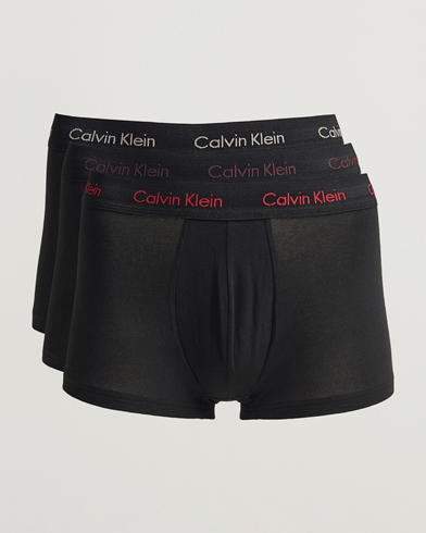 Mies |  | Calvin Klein | Cotton Stretch Trunk 3-Pack Black