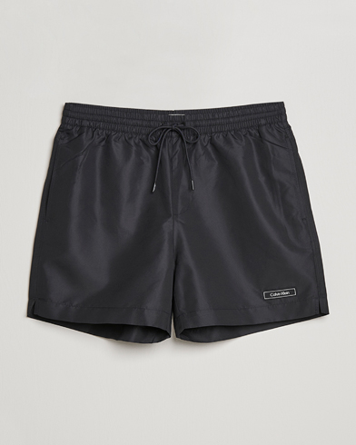 Mies | Uimahousut | Calvin Klein | Logo Drawstring Swimshorts Black
