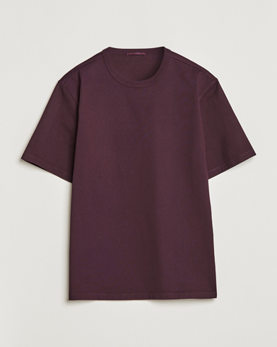 Mies |  | Ten c | Garment Dyed Cotton Jersey T-Shirt Blackberry