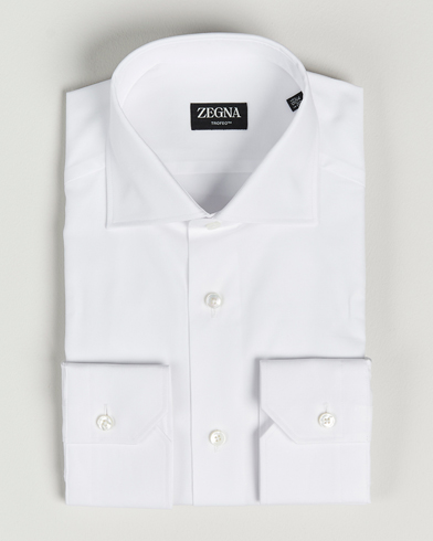 Mies |  | Zegna | Slim Fit Trofeo Dress Shirt White