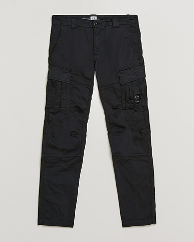 Mies | C.P. Company | C.P. Company | Satin Stretch Cargo Pants Black
