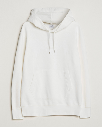 Mies | C.P. Company | C.P. Company | Garment Dyed Cotton Fleece Printed Hood White