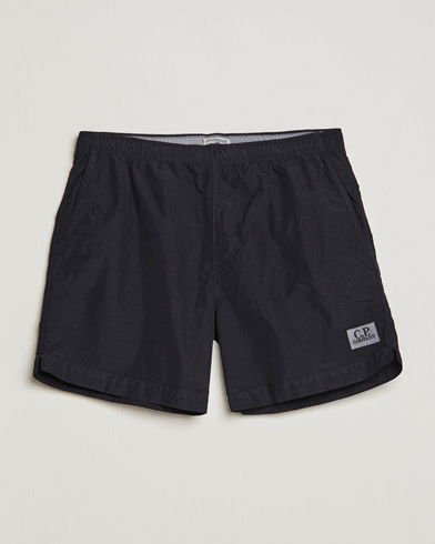 Mies |  | C.P. Company | Flatt Nylon Garment Dyed Swimshorts Black