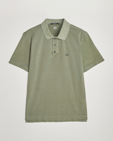 Mies | Osastot | C.P. Company | Old Dyed Cotton Jersey Polo Olive
