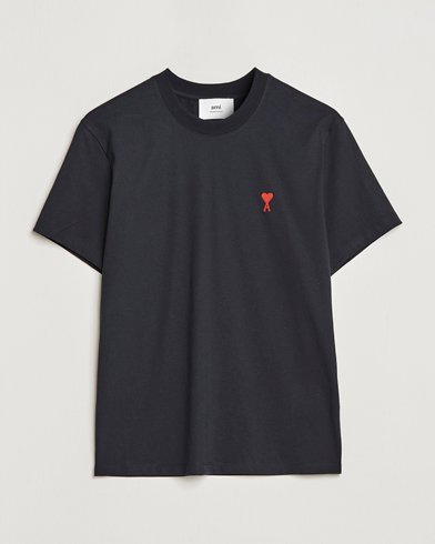 Mies | AMI | AMI | Heart Logo T-Shirt Black