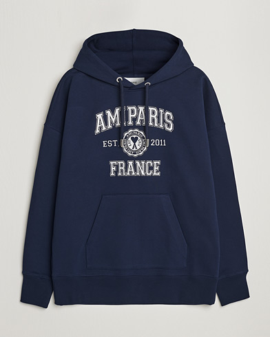 Mies | AMI | AMI | Paris College Hoodie Navy