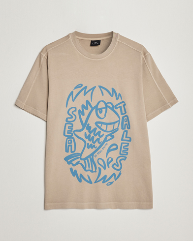 Mies |  | PS Paul Smith | Organic Cotton Sea Tales T-Shirt Grey