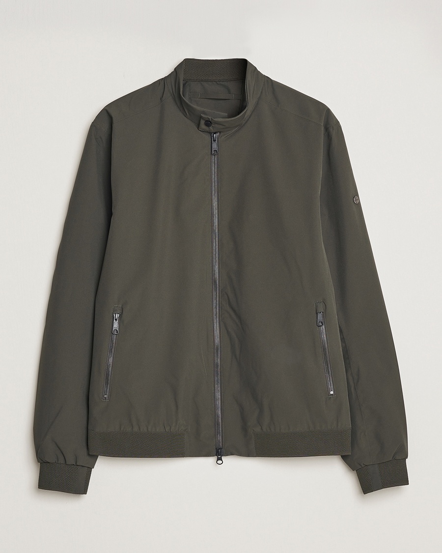Scandinavian Edition Plain Waterproof Jacket Dark Olive – Vihreä