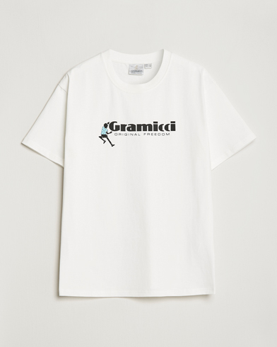 Mies |  | Gramicci | Organic Cotton Dancing Man T-Shirt White