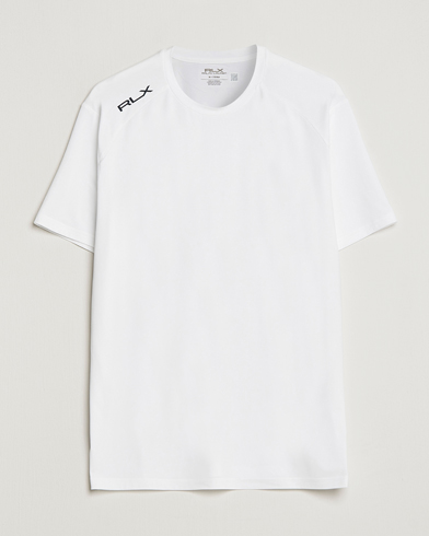 Mies | Lyhythihaiset t-paidat | RLX Ralph Lauren | Airflow Crew Neck T-Shirt Ceramic White