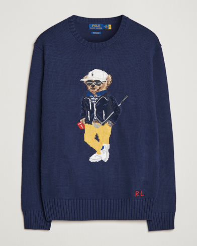 Mies |  | Polo Ralph Lauren Golf | Cotton Bear Knitted Sweater French Navy