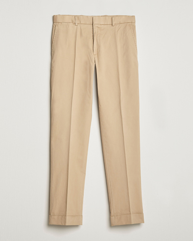 Mies | Irtohousut | Polo Ralph Lauren | Cotton Stretch Trousers Monument Tan