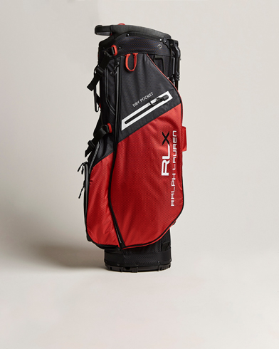 Mies | Sport | RLX Ralph Lauren | Stand Golf Bag Black/Red