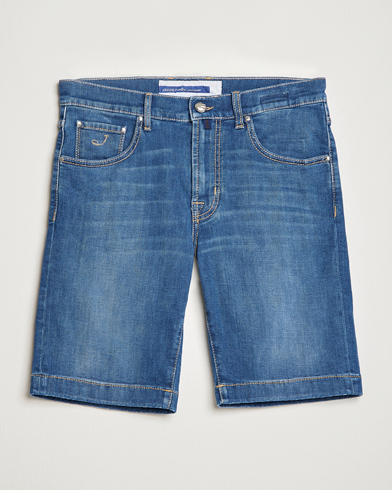 Mies | Chino-shortsit | Jacob Cohën | Nicolas Jeans Shorts Light Blue