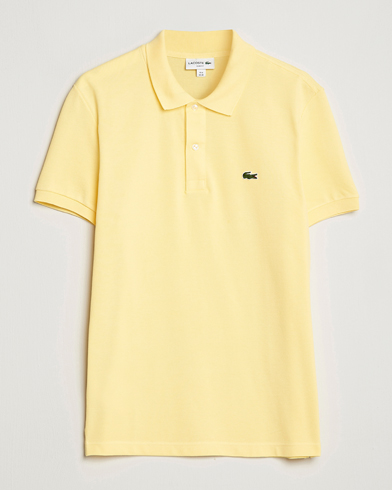 Mies | Vaatteet | Lacoste | Slim Fit Polo Piké Yellow