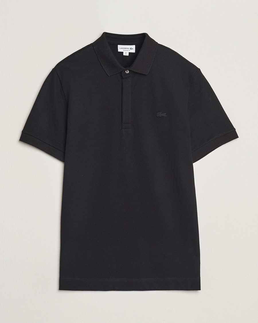 Lacoste Paris Polo Piké Black – Musta
