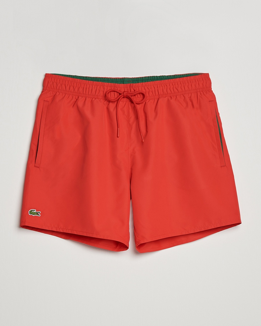 Lacoste Bathingtrunks Red – Punainen