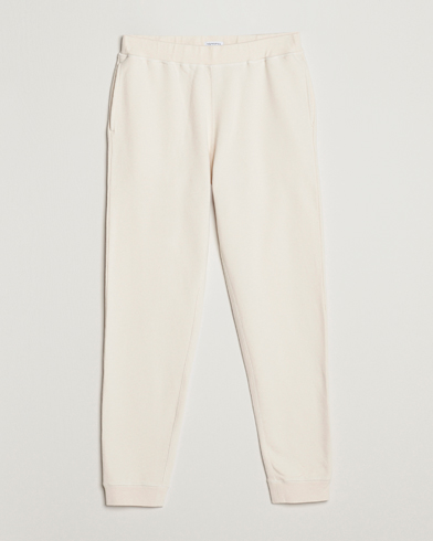 Mies |  | Sunspel | Cotton Loopback Track Pants Undyed