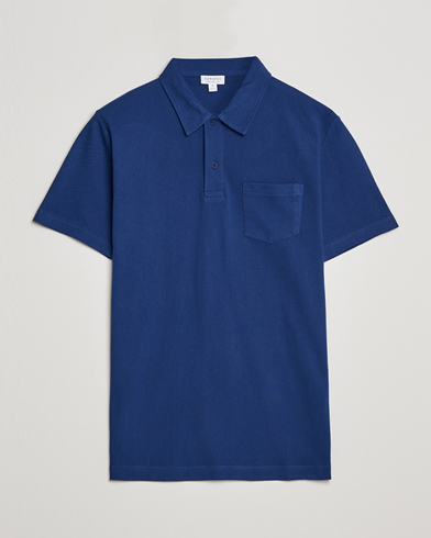 Mies | Osastot | Sunspel | Riviera Polo Shirt Space Blue