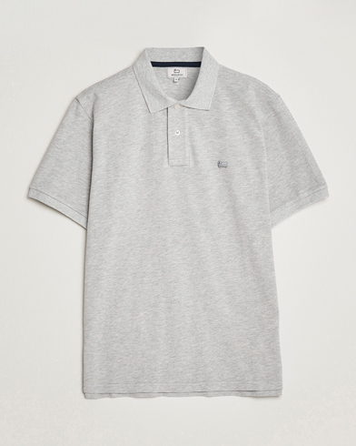 Mies | Woolrich | Woolrich | Classic American Polo Light Grey Melange