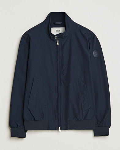 Mies |  | Woolrich | Cruiser Eco Cotton Bomber Jacket Melton Blue