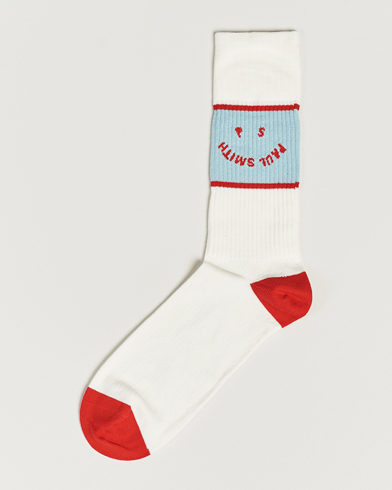 Mies |  | Paul Smith | PS Face Sock Off White