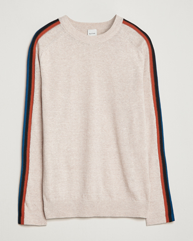 Mies |  | Paul Smith | Knitted Crew Neck White