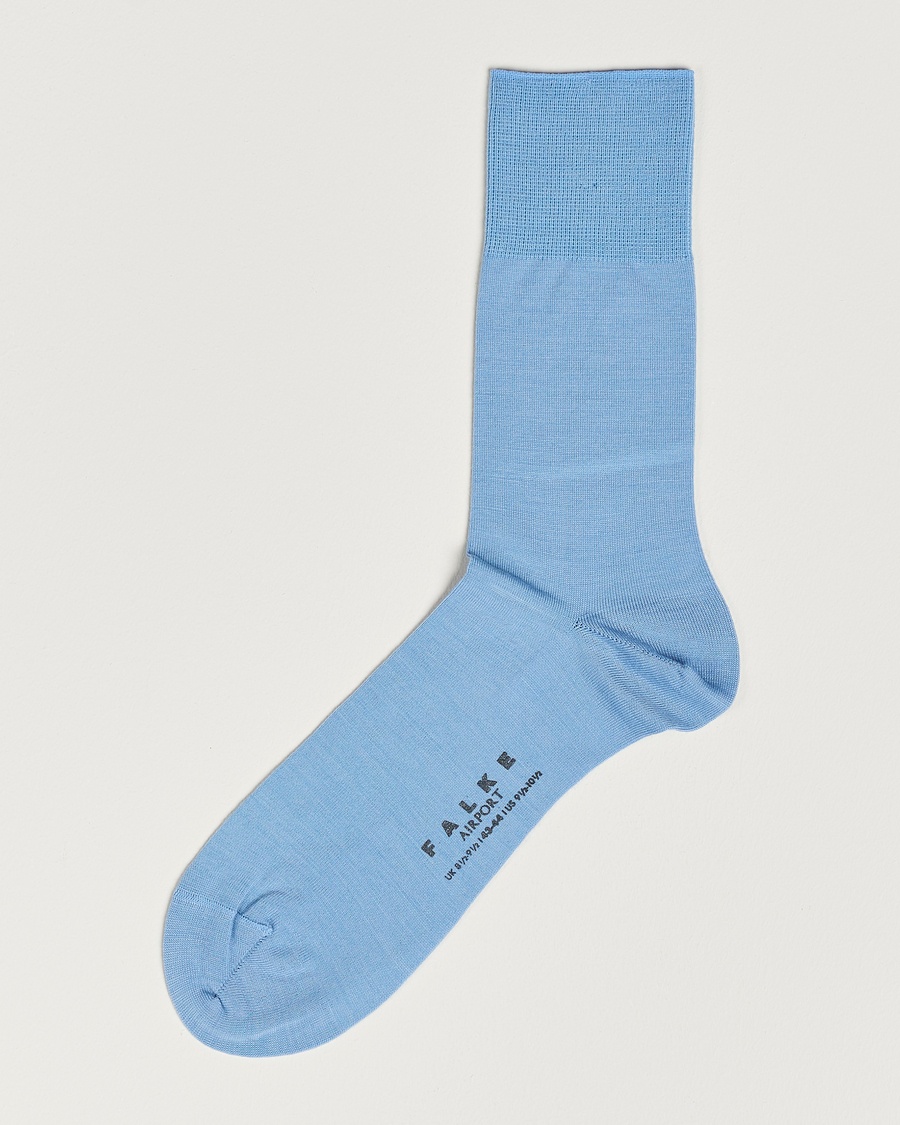 Falke Airport Socks Cornflower Blue – Sininen
