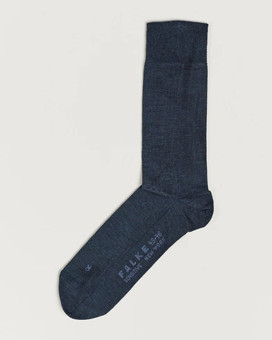 Mies |  | Falke | Sensitive New York Lyocell Socks Navy Melange