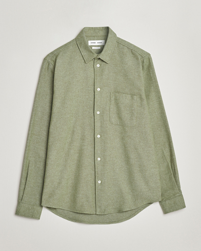 Mies | Vaatteet | Samsøe & Samsøe | Liam Organic Cotton Shirt Basil Melange