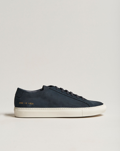 Mies |  | Common Projects | Original Achilles Nubuck Sneaker Navy