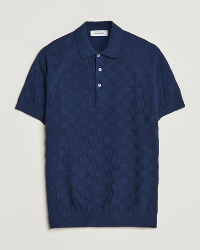 Mies | Terry | Gran Sasso | Structured Terry Polo Navy