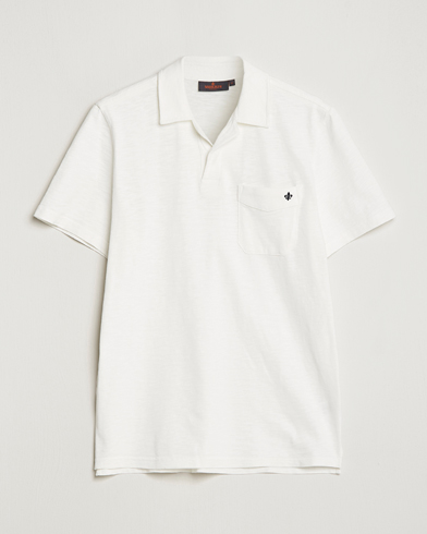 Mies |  | Morris | Clopton Cotton Blend Polo Off White