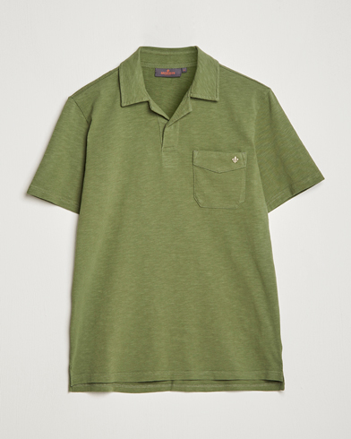 Mies |  | Morris | Clopton Cotton Blend Polo Sage Green