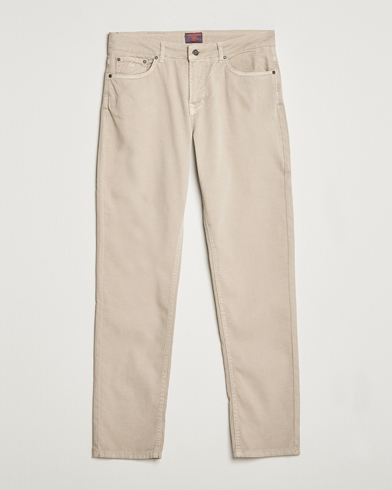 Mies |  | Morris | James Structured 5-Pocket Trousers Khaki
