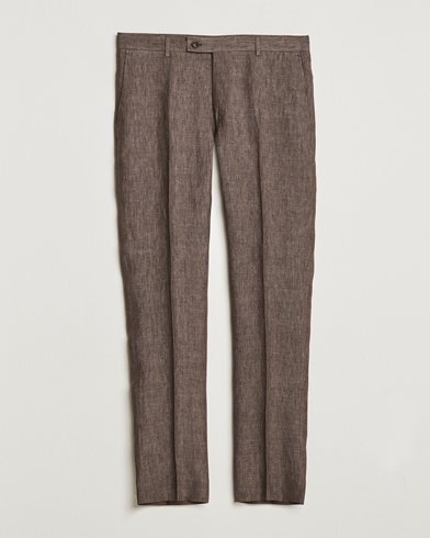 Mies | Morris | Morris | Bobby Linen Suit Trousers Brown
