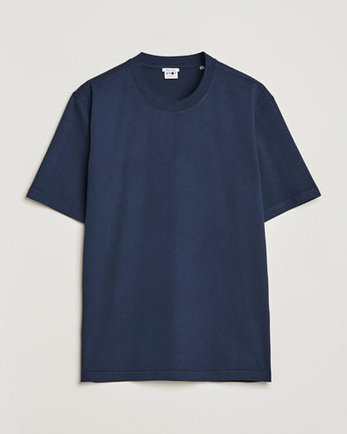 Mies | NN07 | NN07 | Adam Pima Crew Neck T-Shirt Navy Blue