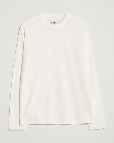 Mies | NN07 | NN07 | Clive Knitted Sweater Egg White