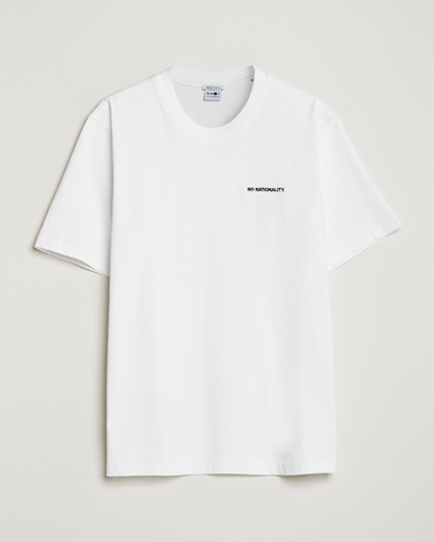 Mies | NN07 | NN07 | Adam Logo Crew Neck T-Shirt White