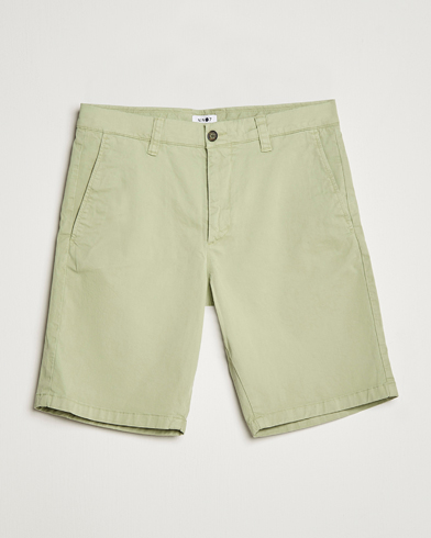 Mies | Chino-shortsit | NN07 | Crown Shorts Pale Green