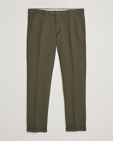 Mies | Vaatteet | NN07 | Scott Regular Fit Stretch Trousers Army Green